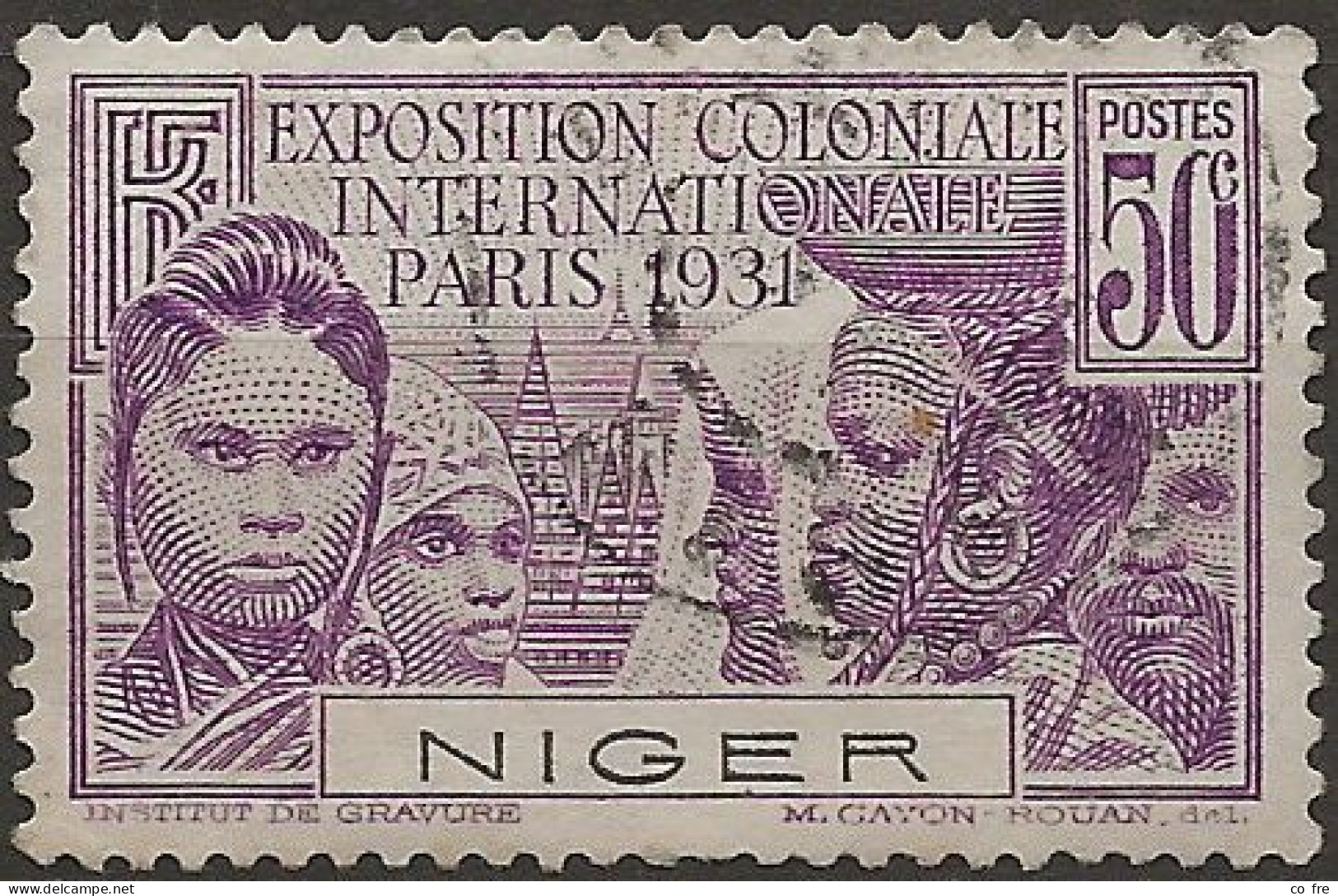 Niger N°54 (ref.2) - Usati