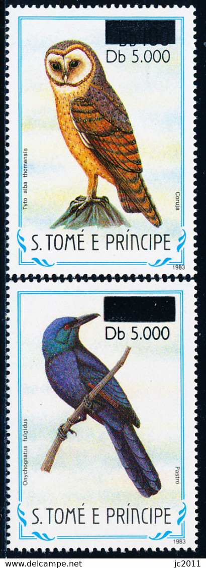 S Tomé E Príncipe - 2000 - Birds / 1983 Type - MNH - Sao Tome Et Principe