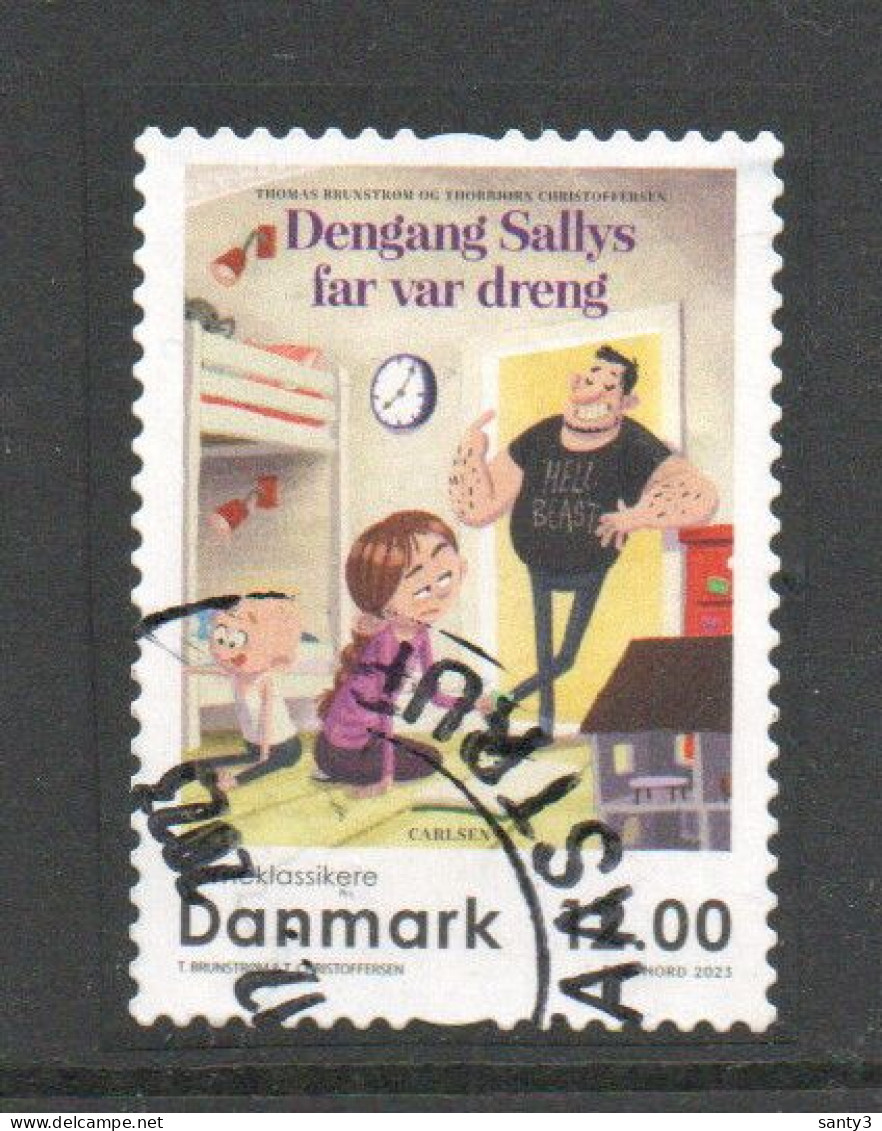 Denemarken 2023 Yv 2066 Prachtig  Gestempeld Op Papier - Gebraucht