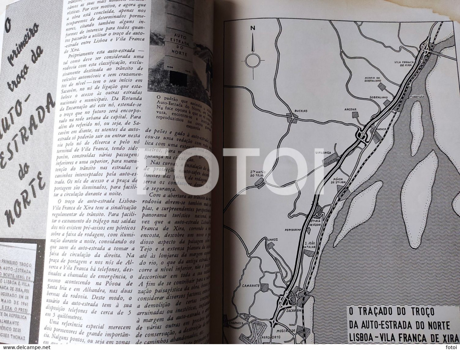 1961 CIRCUITO DE ALVERCA MONDENGO JAGUAR REVISTA  ACP AUTOMOVEL CLUB PORTUGAL - Tijdschriften