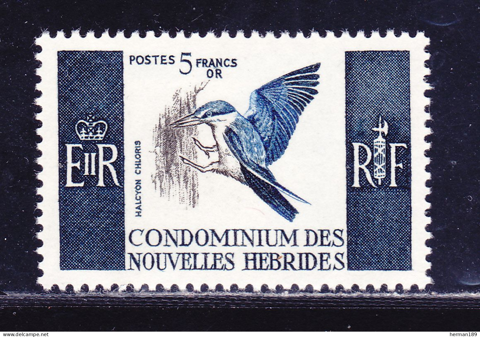 NOUVELLES-HEBRIDES N°  255 ** MNH Neuf Sans Charnière, TB (D6630) Série Courante, Oiseau - 1967 - Neufs