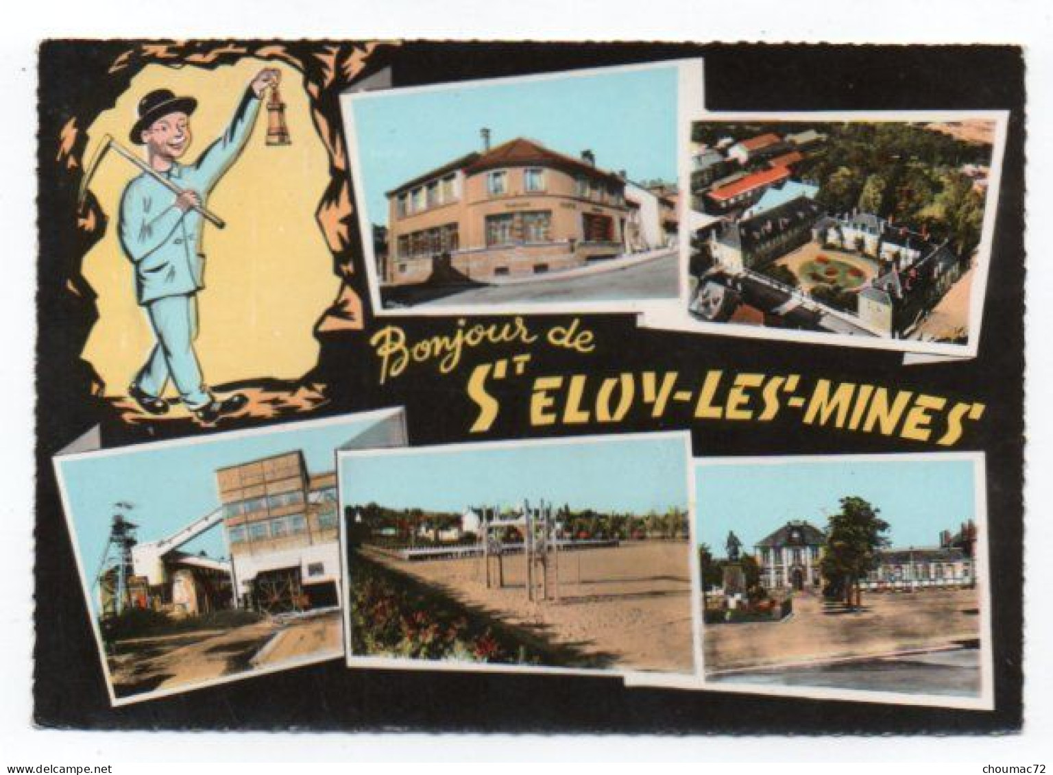 (63) 493, Saint St Eloy Les Mines, Combier 63371, Multi-vues - Saint Eloy Les Mines