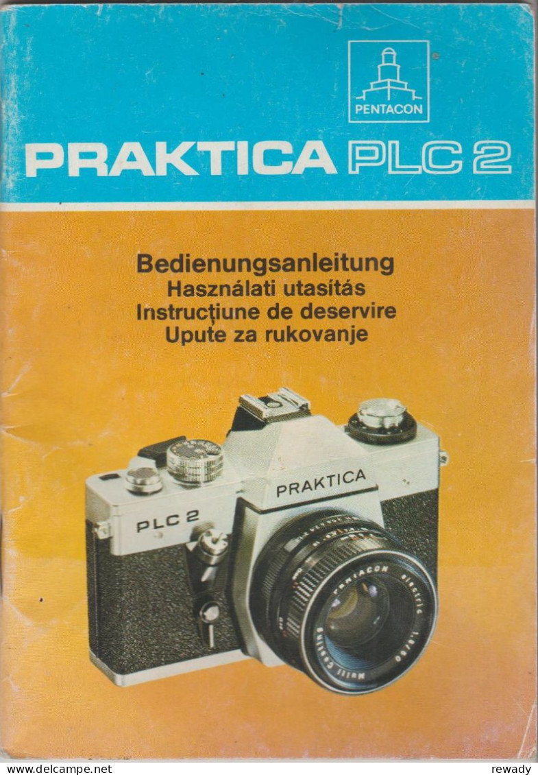 Germany - Pentacon - Praktica PLC2 - Publicite - Advertising - Supplies And Equipment