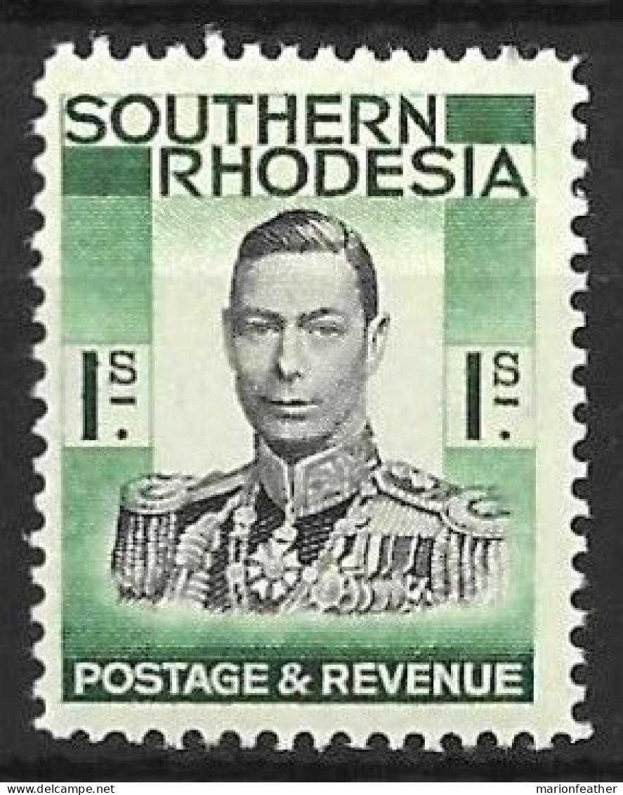 SOUTHERN RHODESIA...KING GEORGE VI..(1936-52.)......1/-......SG48.....MH.. - Southern Rhodesia (...-1964)