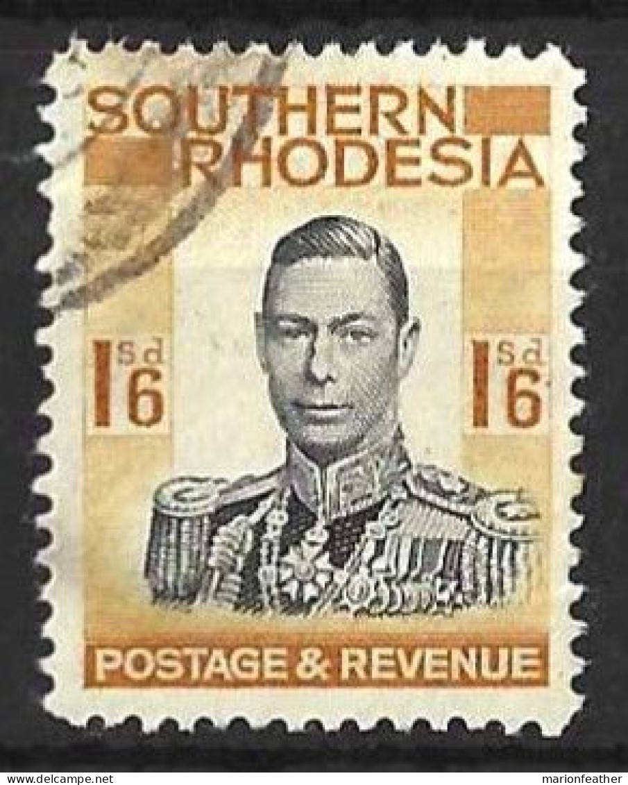 SOUTHERN RHODESIA...KING GEORGE VI..(1936-52.)......1/6......SG49......VFU. - Southern Rhodesia (...-1964)