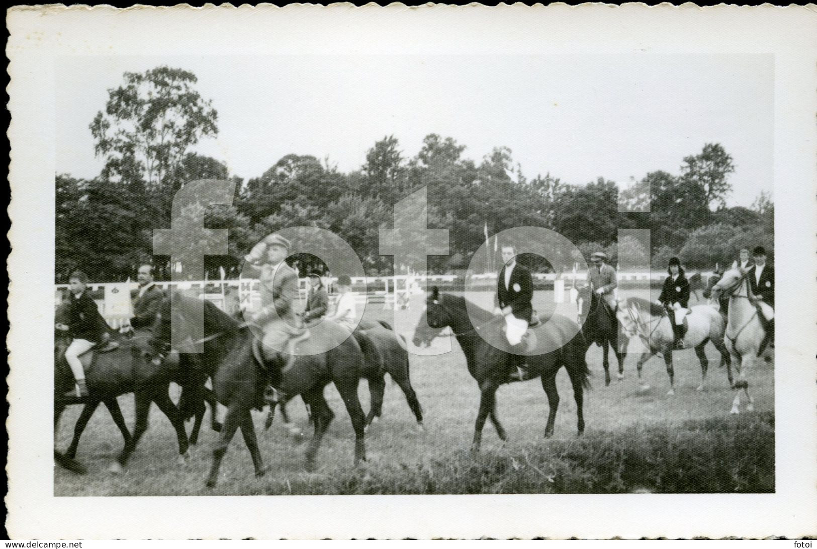 13 POSTCARDS SET REAL FOTO POSTCARD SIZE PROVA HIPISMO LOURENÇO MARQUES MOÇAMBIQUE MOZAMBIQUE HORSE AFRICA AFRIQUE PHOTO - Mozambique