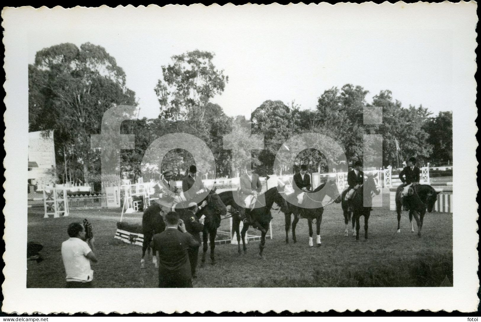 13 POSTCARDS SET REAL FOTO POSTCARD SIZE PROVA HIPISMO LOURENÇO MARQUES MOÇAMBIQUE MOZAMBIQUE HORSE AFRICA AFRIQUE PHOTO - Mozambique