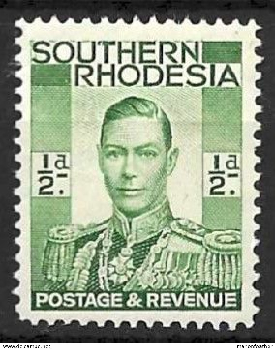 SOUTHERN RHODESIA...KING GEORGE VI..(1936-52.)......HALFd.......SG40.......MH. - Southern Rhodesia (...-1964)