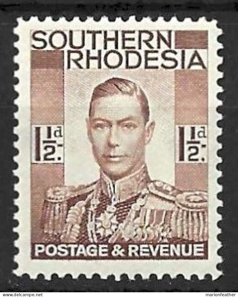 SOUTHERN RHODESIA...KING GEORGE VI..(1936-52.)......1 & HALFd.......SG42.......MH. - Southern Rhodesia (...-1964)