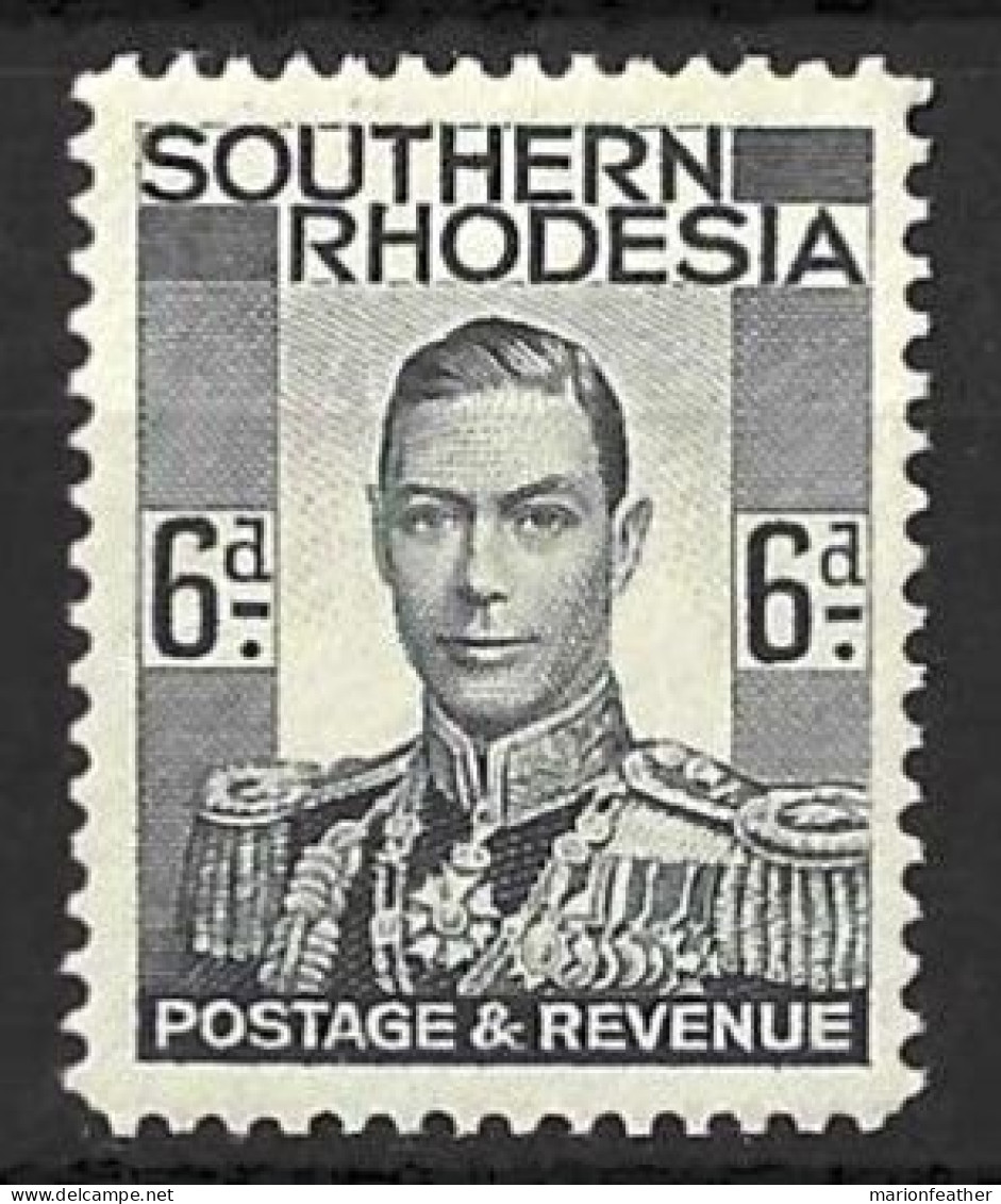 SOUTHERN RHODESIA...KING GEORGE VI..(1936-52.)......6d.......SG44.......MH. - Southern Rhodesia (...-1964)