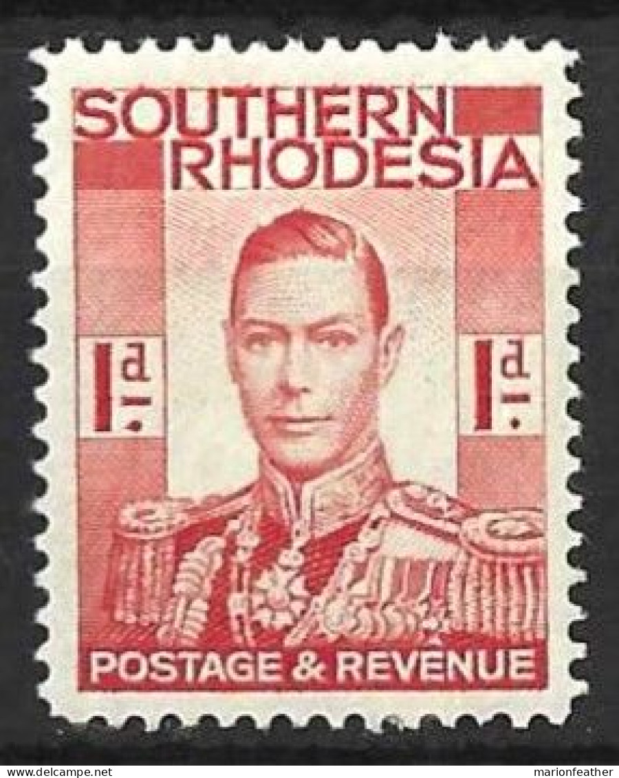 SOUTHERN RHODESIA...KING GEORGE VI..(1936-52.)......1d.......SG41.......MH. - Southern Rhodesia (...-1964)