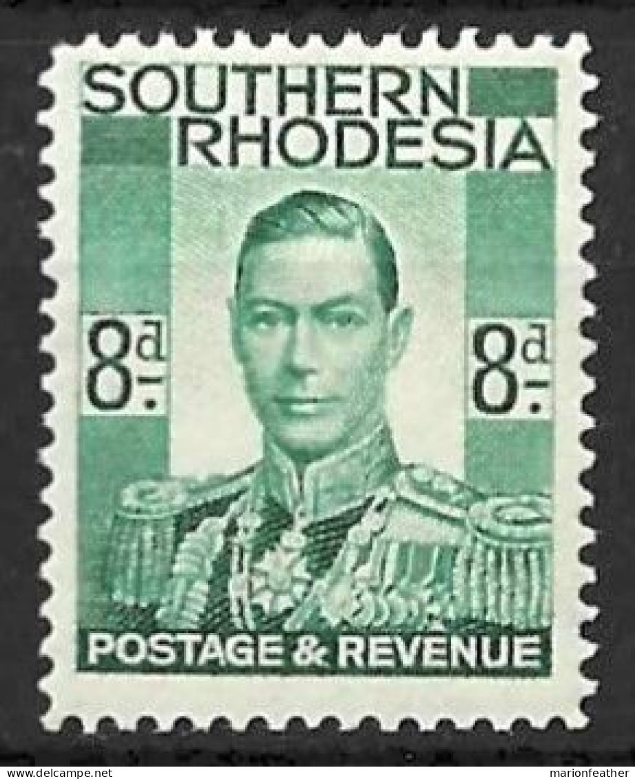 SOUTHERN RHODESIA...KING GEORGE VI..(1936-52.)......8d.......SG45.......MH. - Southern Rhodesia (...-1964)