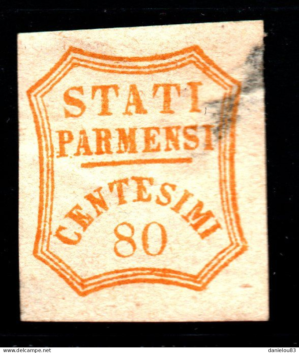Timbre Italie PARME YT N° 16 - Année 1859 - 80 CENTESIMI - Neuf* - Parme