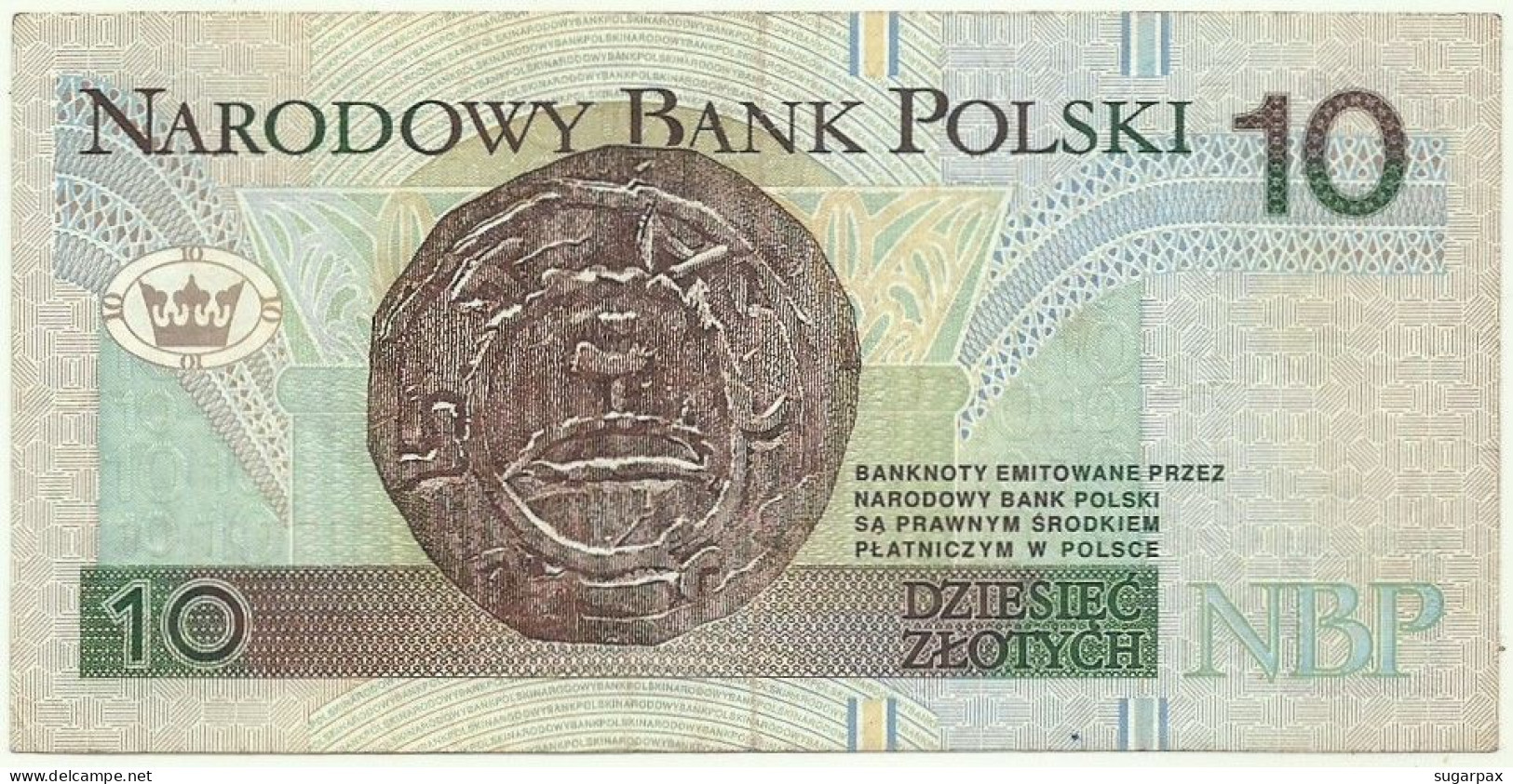 POLAND - 10 Zlotych - 23.5.1994 ( 1995 ) - Pick 173.a - Série EJ - Narodowy Bank Polski - Polen