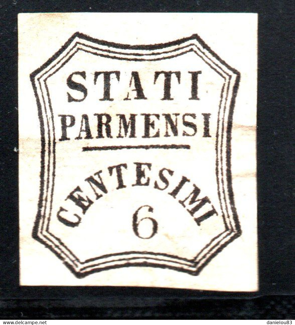 Timbre Italie PARME YT N° 1 - Journaux - Année 1853 - 6 CENTESIMI - Neuf* - Parma