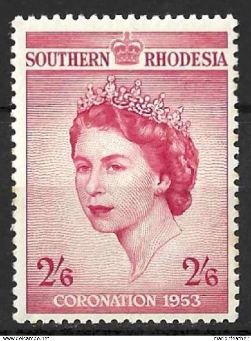 SOUTHERN RHODESIA...QUEEN ELIZABETH II..(1952-22.)...." 1953..".....2/6....SG77.....TONE SPOT.......MNH........ - Southern Rhodesia (...-1964)