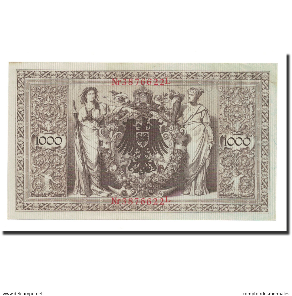 Billet, Allemagne, 1000 Mark, 1910, 1910-04-21, KM:44b, SPL - 1000 Mark