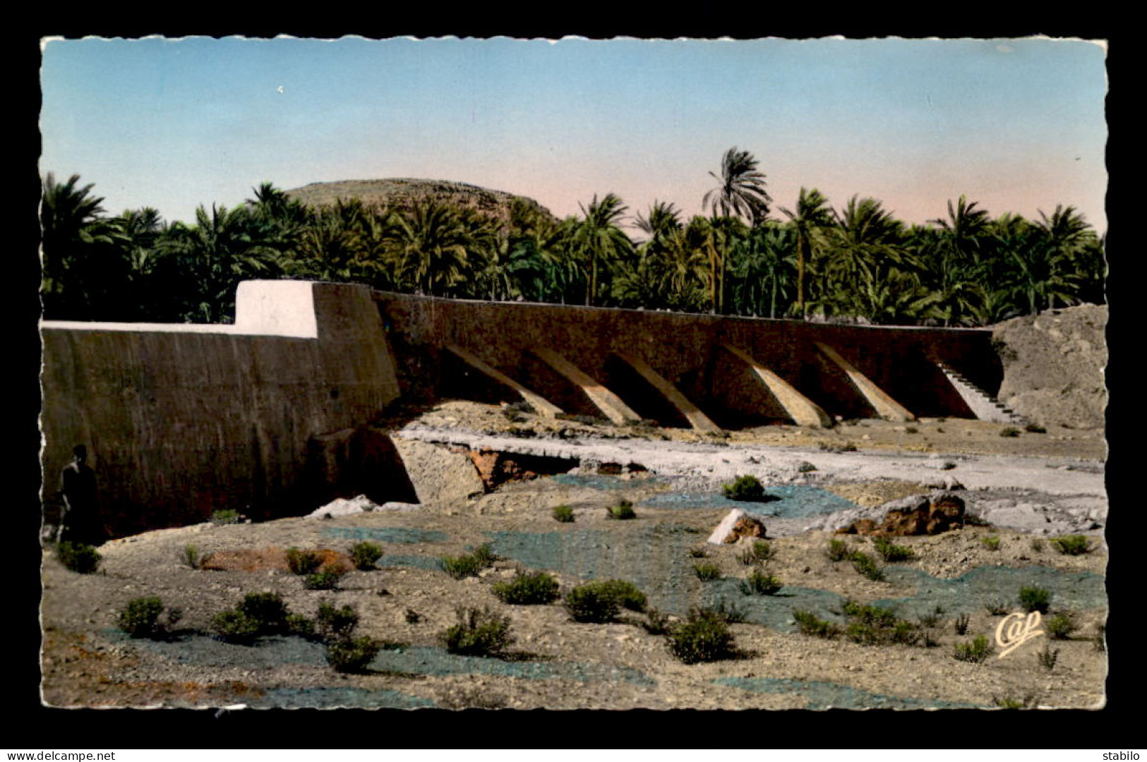 ALGERIE - SAHARA - GHARDAIA - LE GRAND BARRAGE DE FOUED M'ZAB - Ghardaia