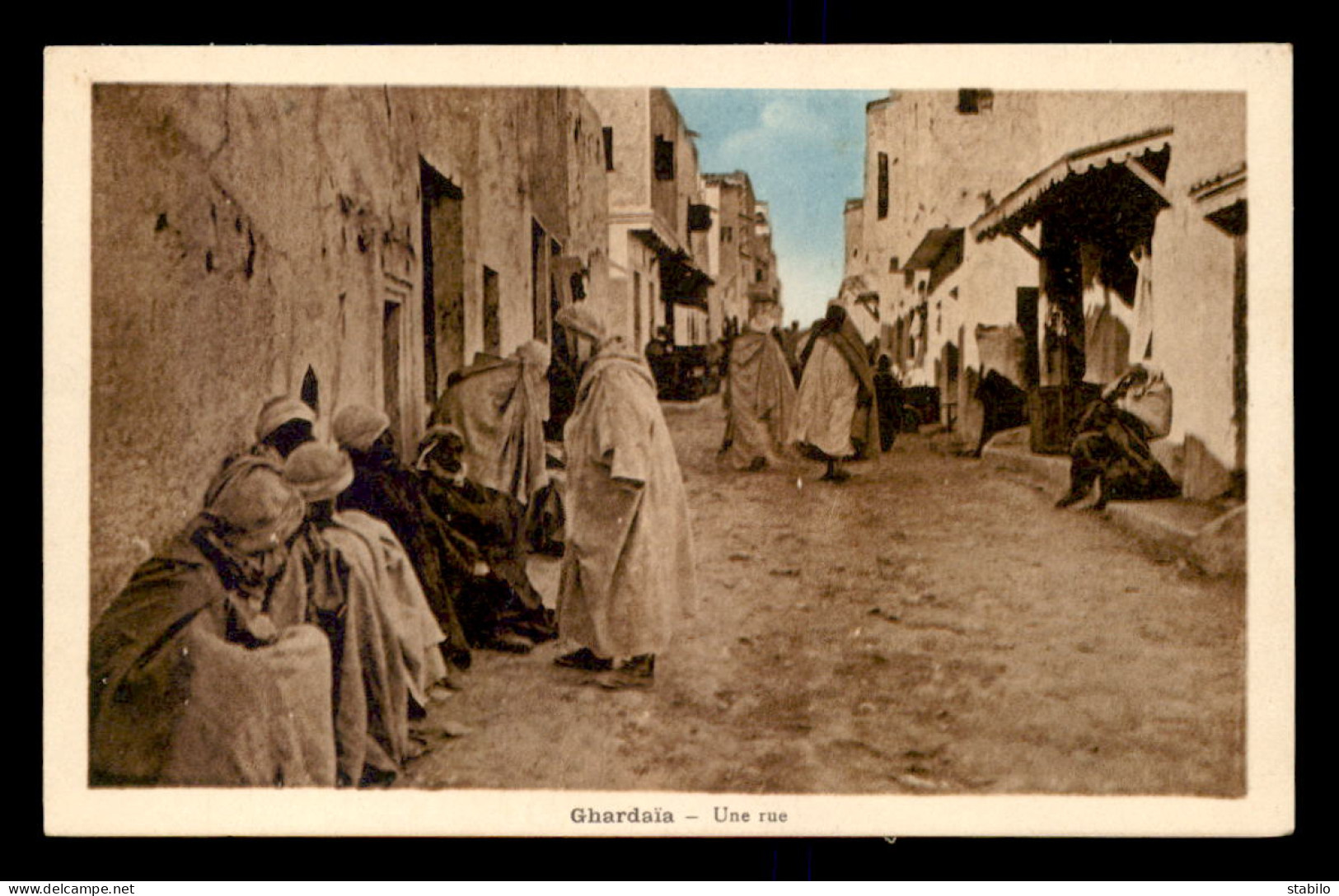 ALGERIE - SAHARA - GHARDAIA - UNE RUE - Ghardaïa