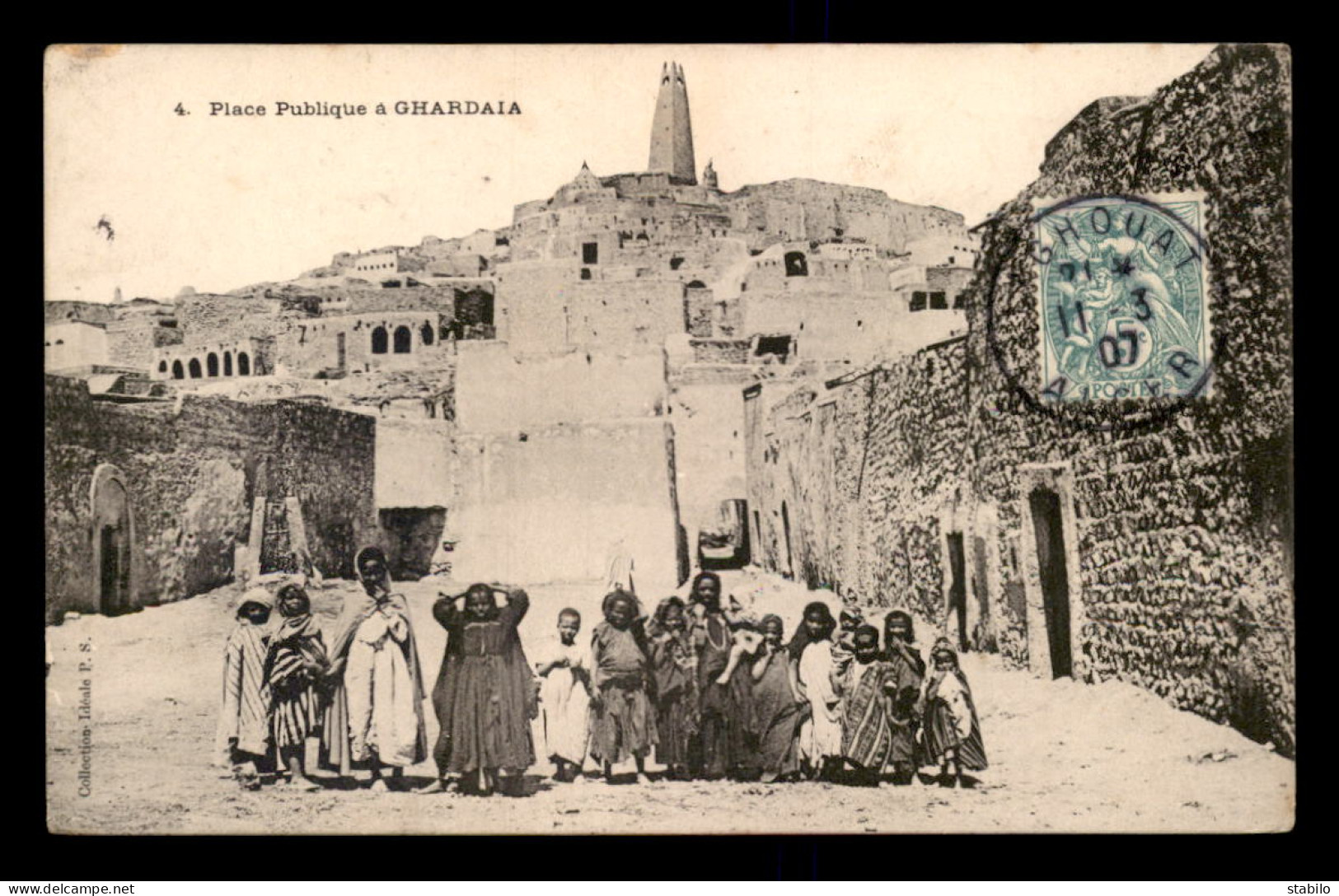 ALGERIE - SAHARA - GHARDAIA - LA PLACE PUBLIQUE - Ghardaïa