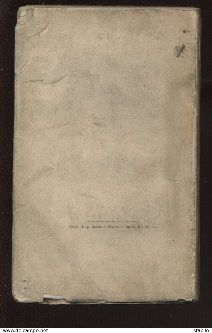 PARIS POEMES HUMOURISTIQUE PAR AMEDEE POMMIER - ENVOI DE L'AUTEUR - EDITION GARNIER 1867 - Paris