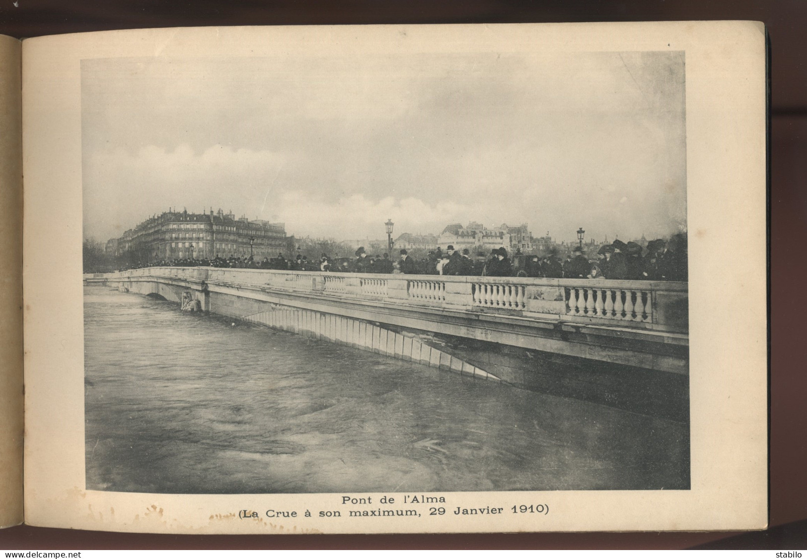 PARIS ET SA BANLIEUE - INONDATIONS DE 1910 - LIVRET DE 32 VUES - Ile-de-France