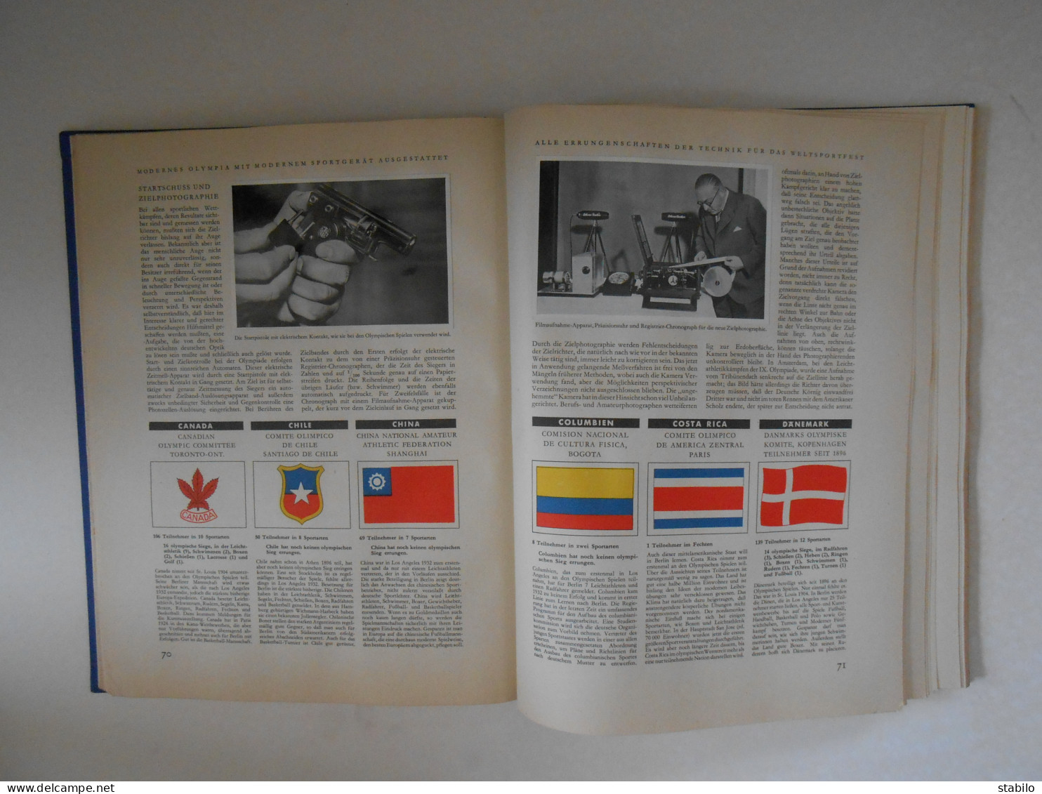 JEUX OLYMPIQUES DE 1936 A BERLIN - 2 LIVRES  TEXTES ET PHOTOS - Sports