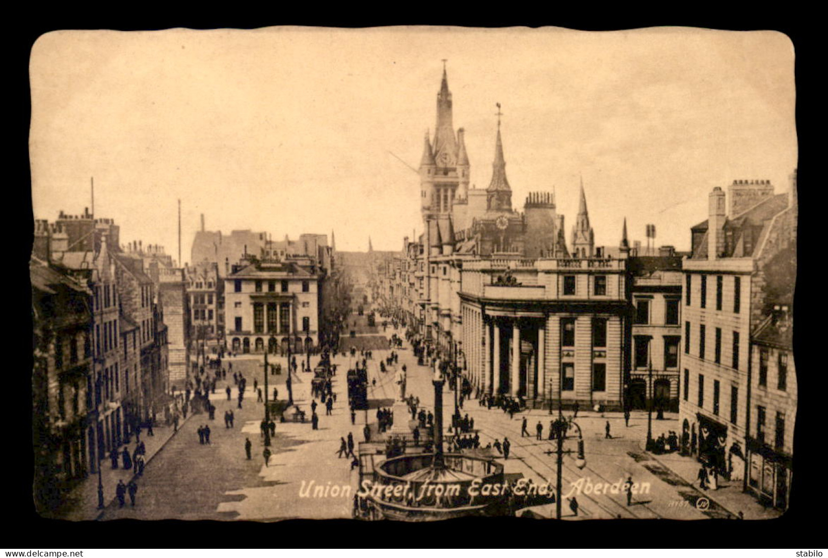 ROYAUME-UNI - ECOSSE - ABERDEAN - UNION STREET FROM EAST END - Aberdeenshire