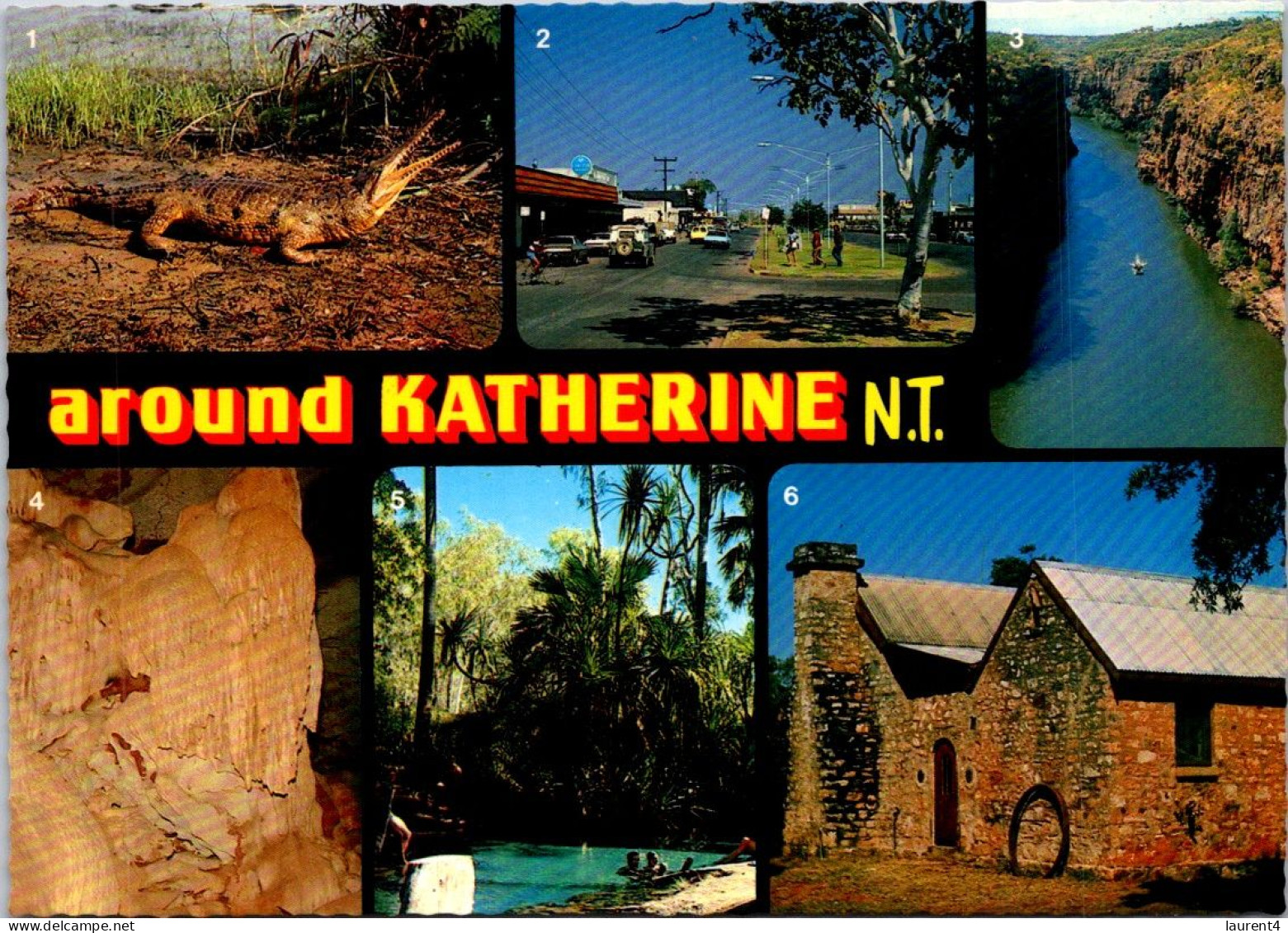 20-2-2024 (4 X 41) Australia - NT - Katherine Gorge (3 Postcards) - Darwin