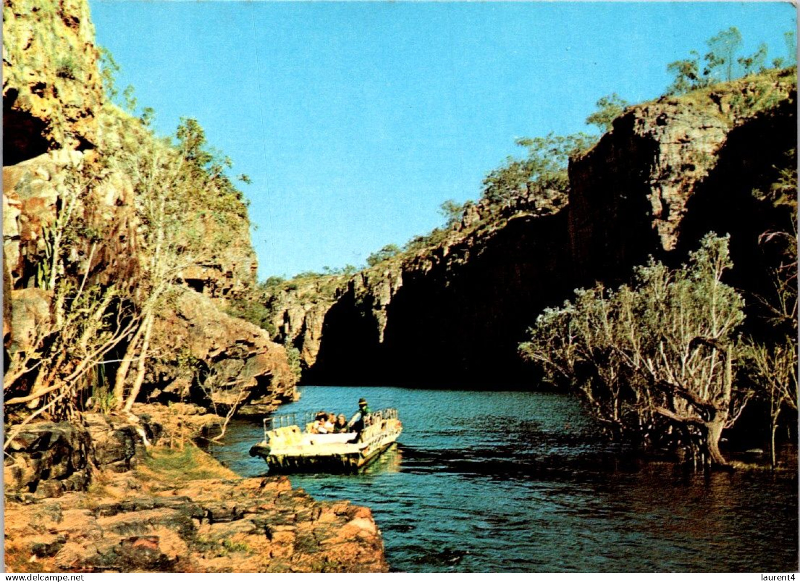 20-2-2024 (4 X 42) Australie - NT - Katherine Gorge (tourist Ship) 2 Postcards - Casino