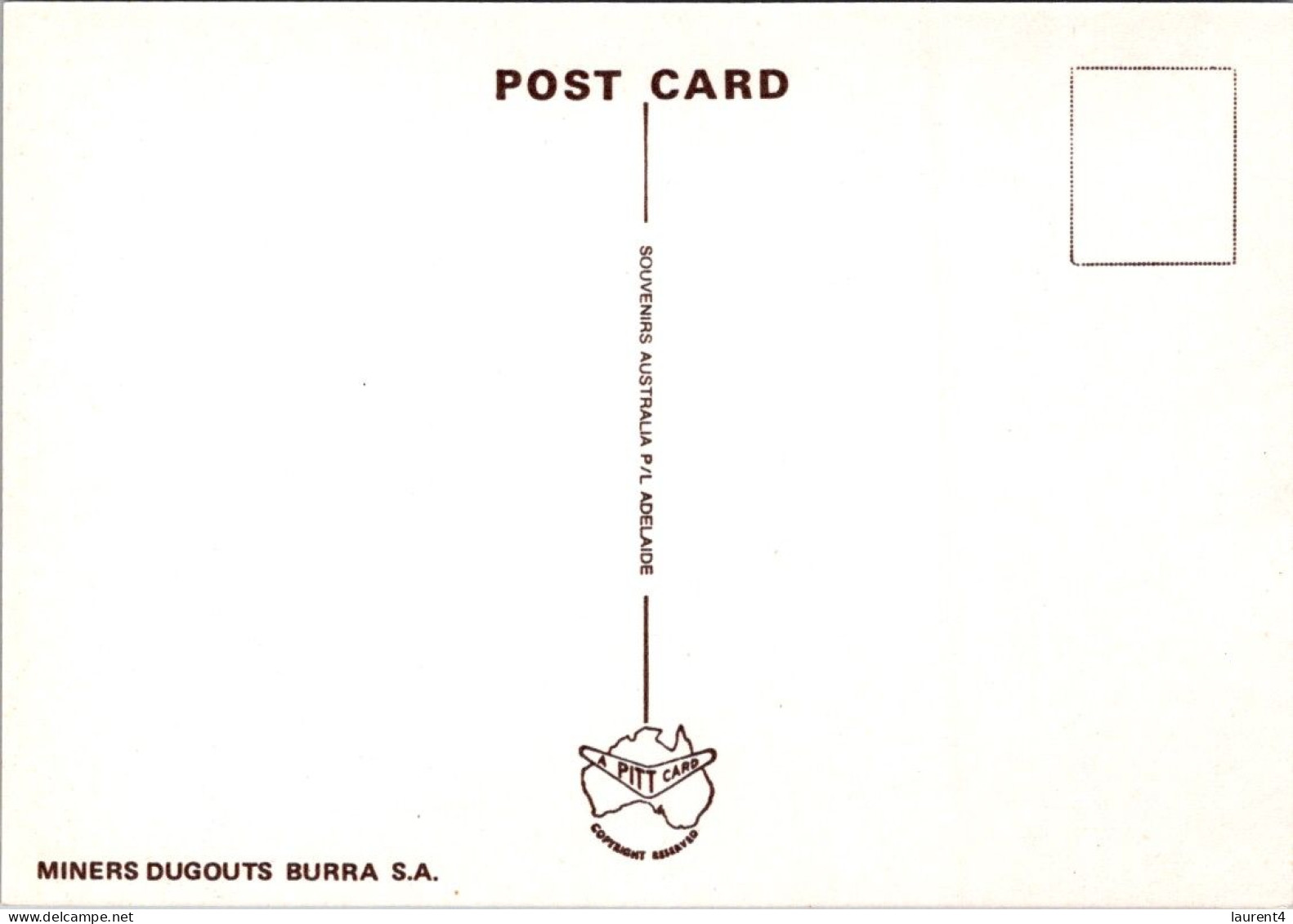 20-2-2024 (4 X 41) Australia - SA - Burra Minners Dugouts - Altri & Non Classificati