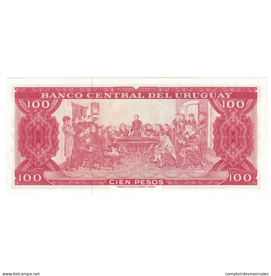 Billet, Uruguay, 100 Pesos, Undated (1967), KM:47a, NEUF - Uruguay