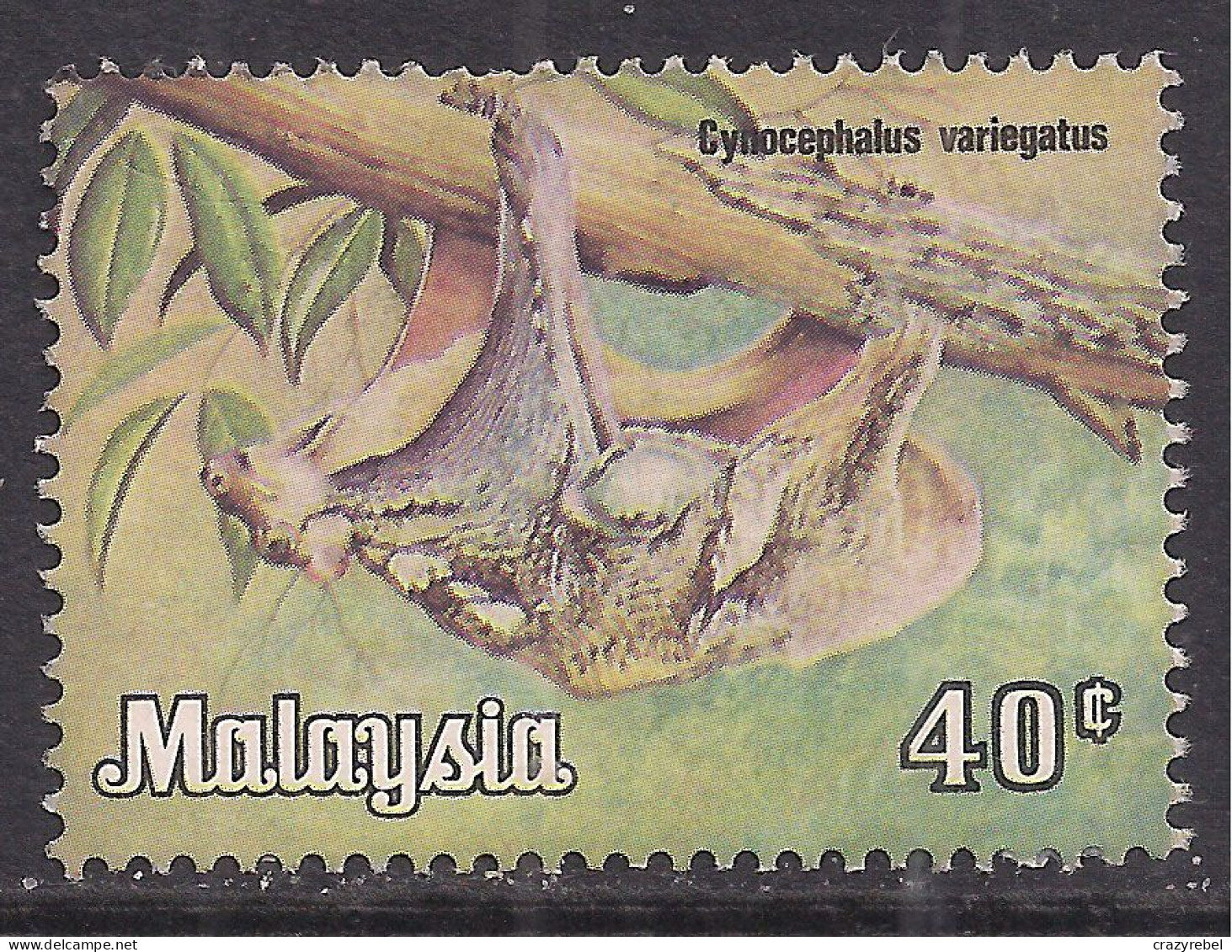 Malaysia 1979 QE2 40c Animals. SG 191 Used ( E935 ) - Federated Malay States