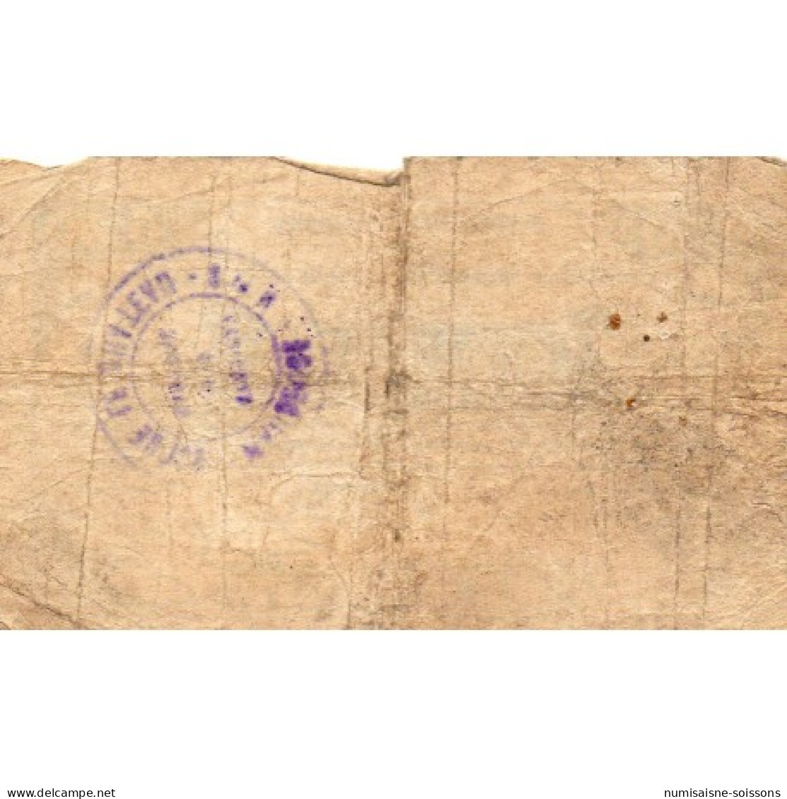 59 - MAUBEUGE - BON DE 50 CENTIMES - 22/09//1915 - Unclassified