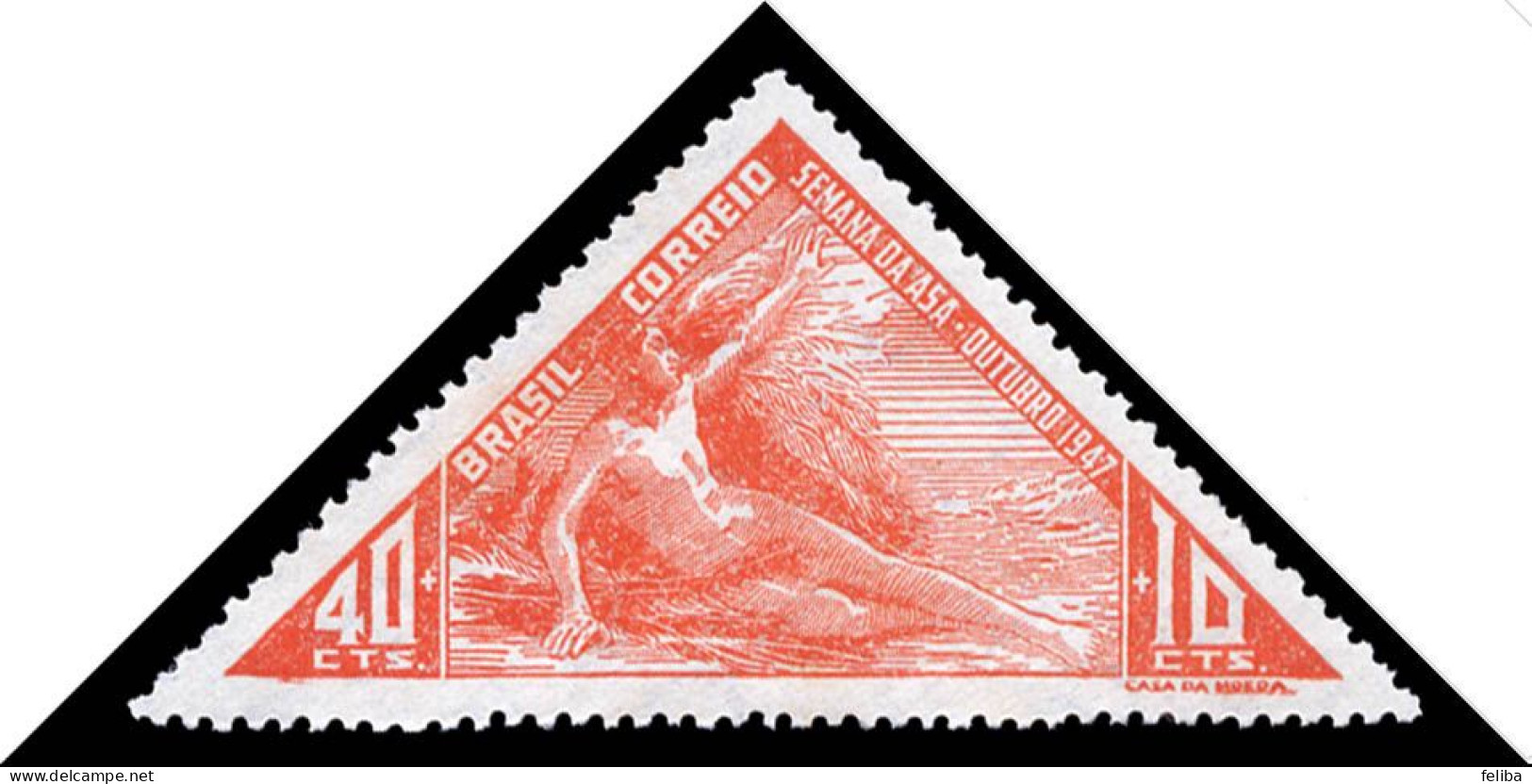 Brazil 1947 Unused - Unused Stamps