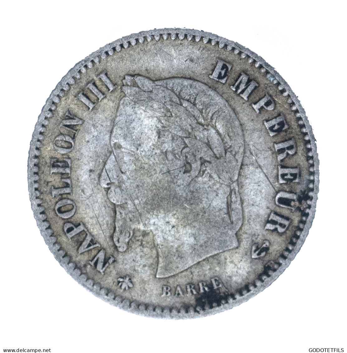 Second-Empire- 20 Centimes  Napoléon III 1867 Paris - 20 Centimes