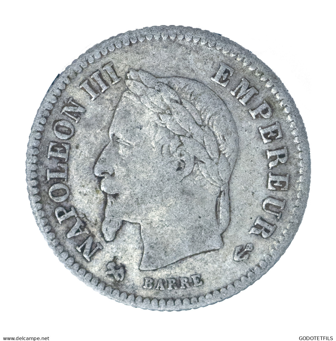 Second-Empire- 20 Centimes Napoléon III 1867 Bordeaux - 20 Centimes