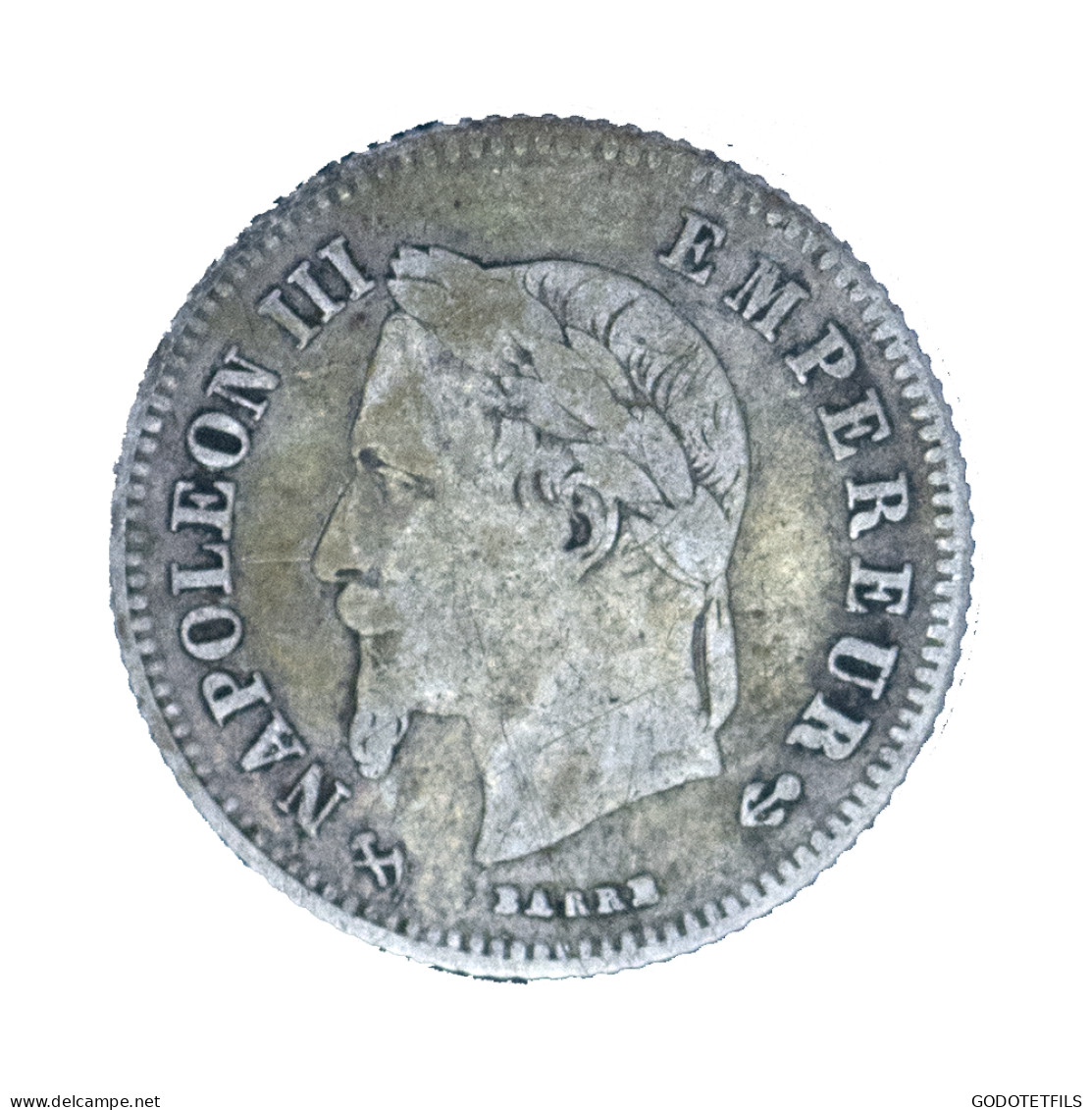 Second-Empire-20 Centimes Napoléon III 1866 Bordeaux - 20 Centimes