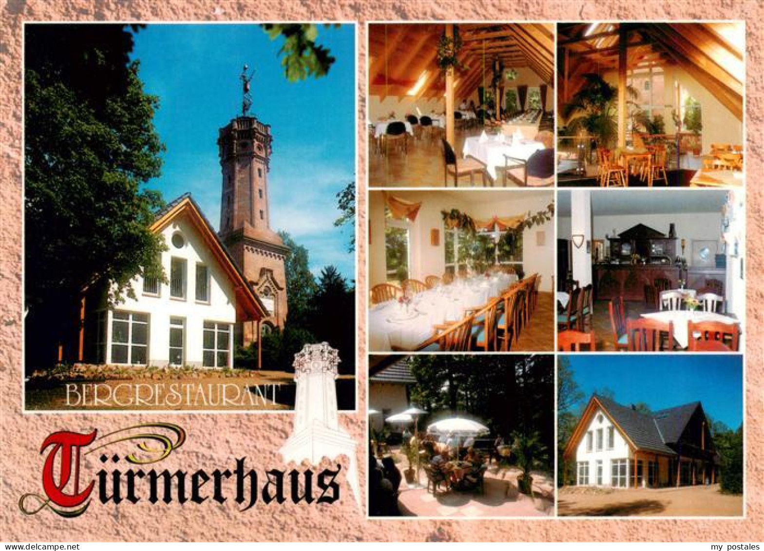 73958802 Rochlitz__Sachsen Bergrestaurant Tuermerhaus Gastraeume Terrasse - Rochlitz