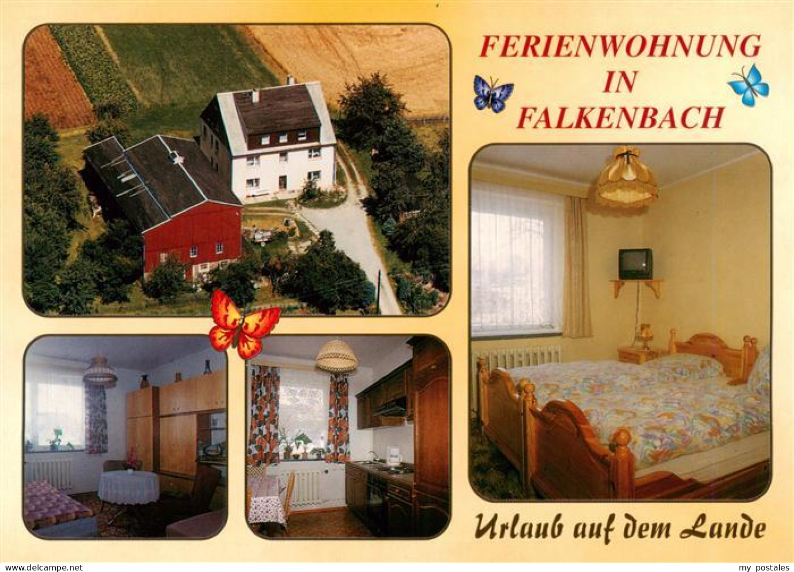 73958785 Falkenbach Fliegeraufnahme Ferienwohnung Fiedler Appartements - Freyung