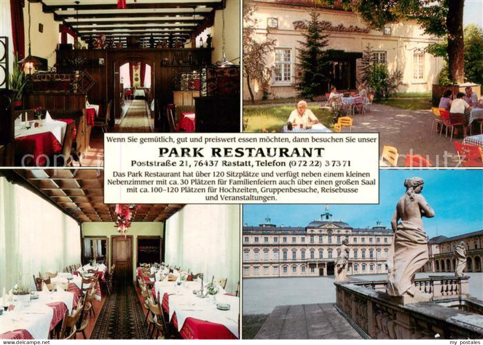 73843609 Rastatt Park Restaurant Gastraeume Schloss Parkterrasse Rastatt - Rastatt