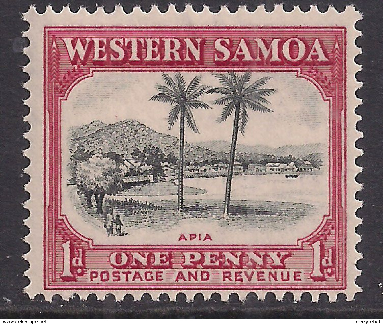 Western Samoa  1935 KGV 1d Umm SG 181 ( E995 ) - Samoa