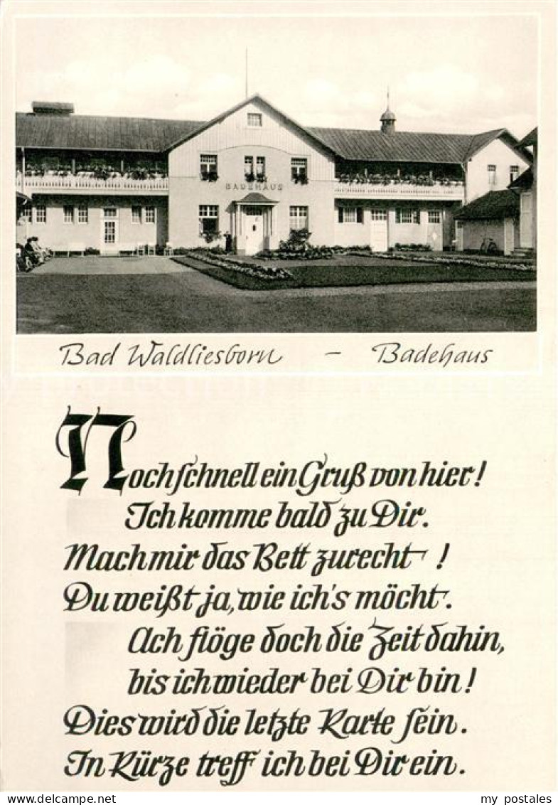 73738913 Bad Waldliesborn Badehaus Poesie Bad Waldliesborn - Lippstadt