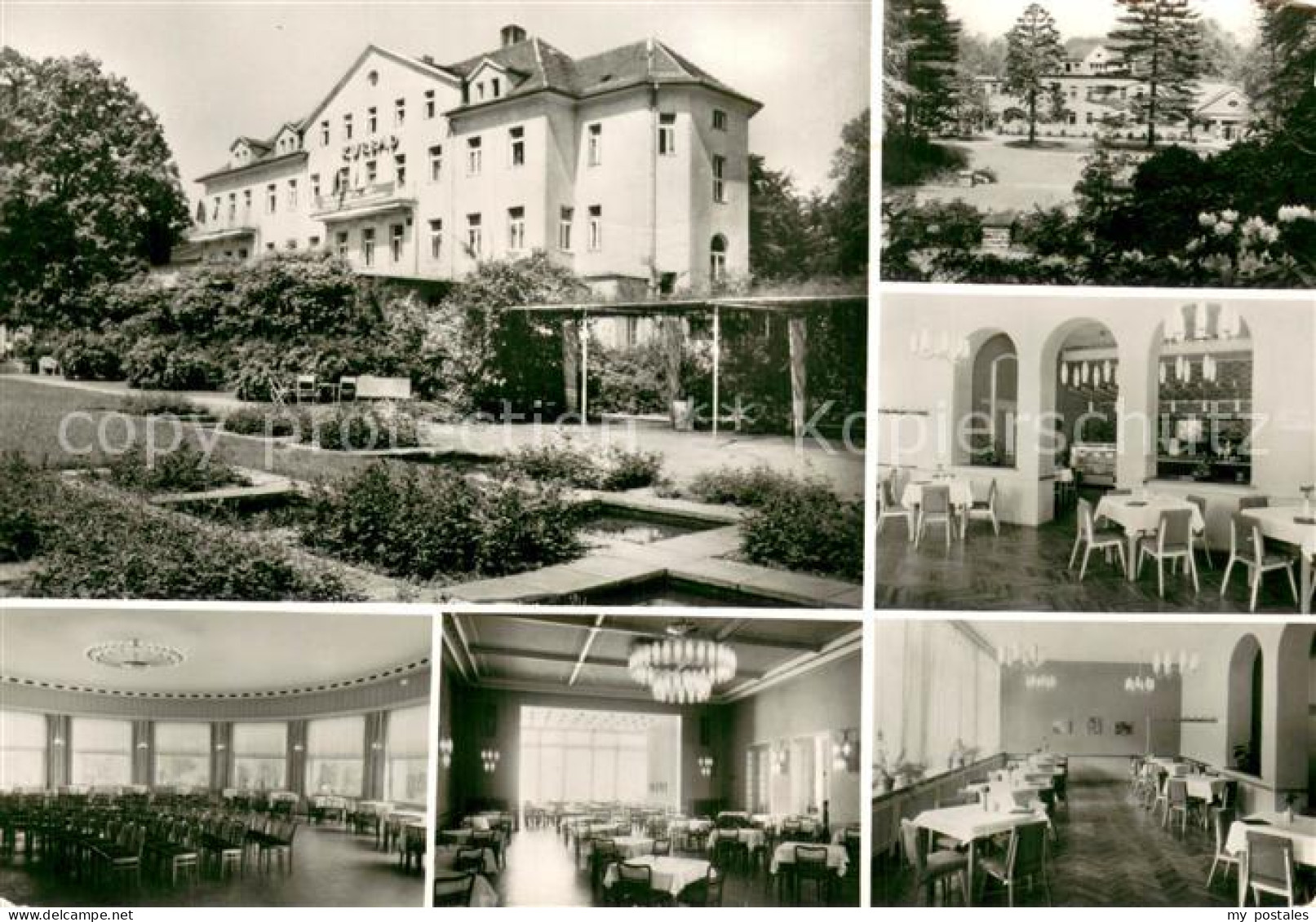 73738853 Bad Lausick Sanatorium Kurmittelhaus Wintergarten Speisesaal KurCafe Ba - Bad Lausick