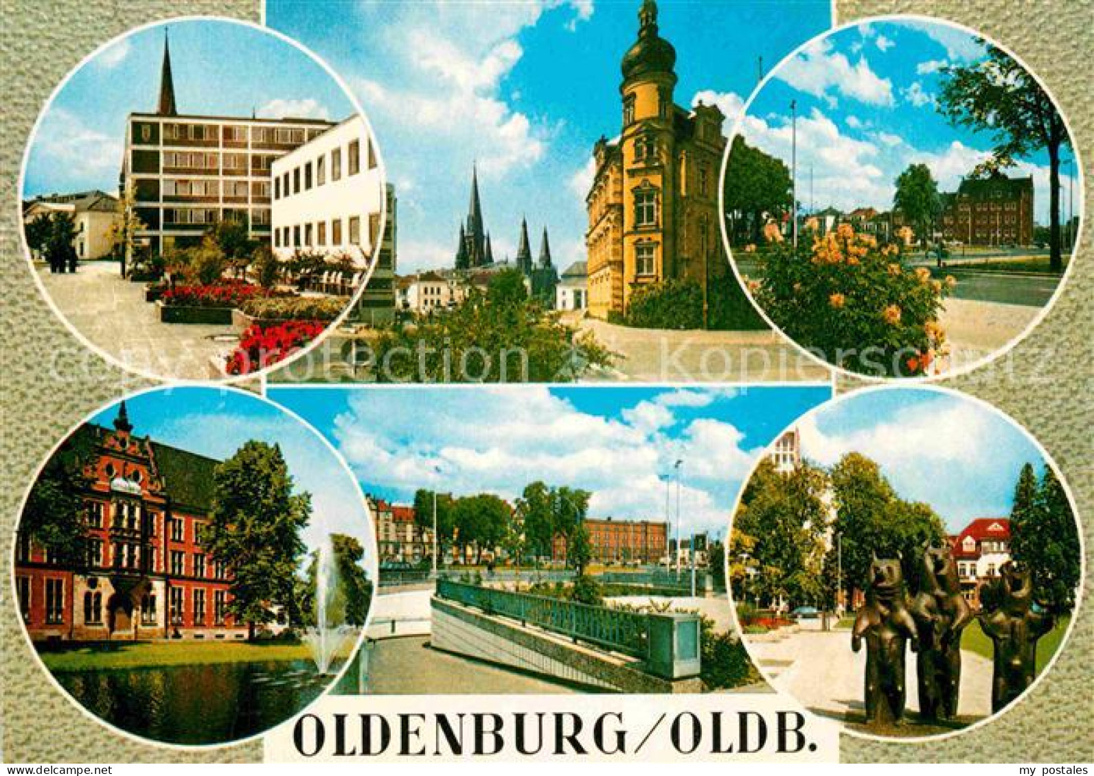 72752852 Oldenburg Niedersachsen Kirche Rathaus Denkmal Oldenburg (Oldenburg) - Oldenburg