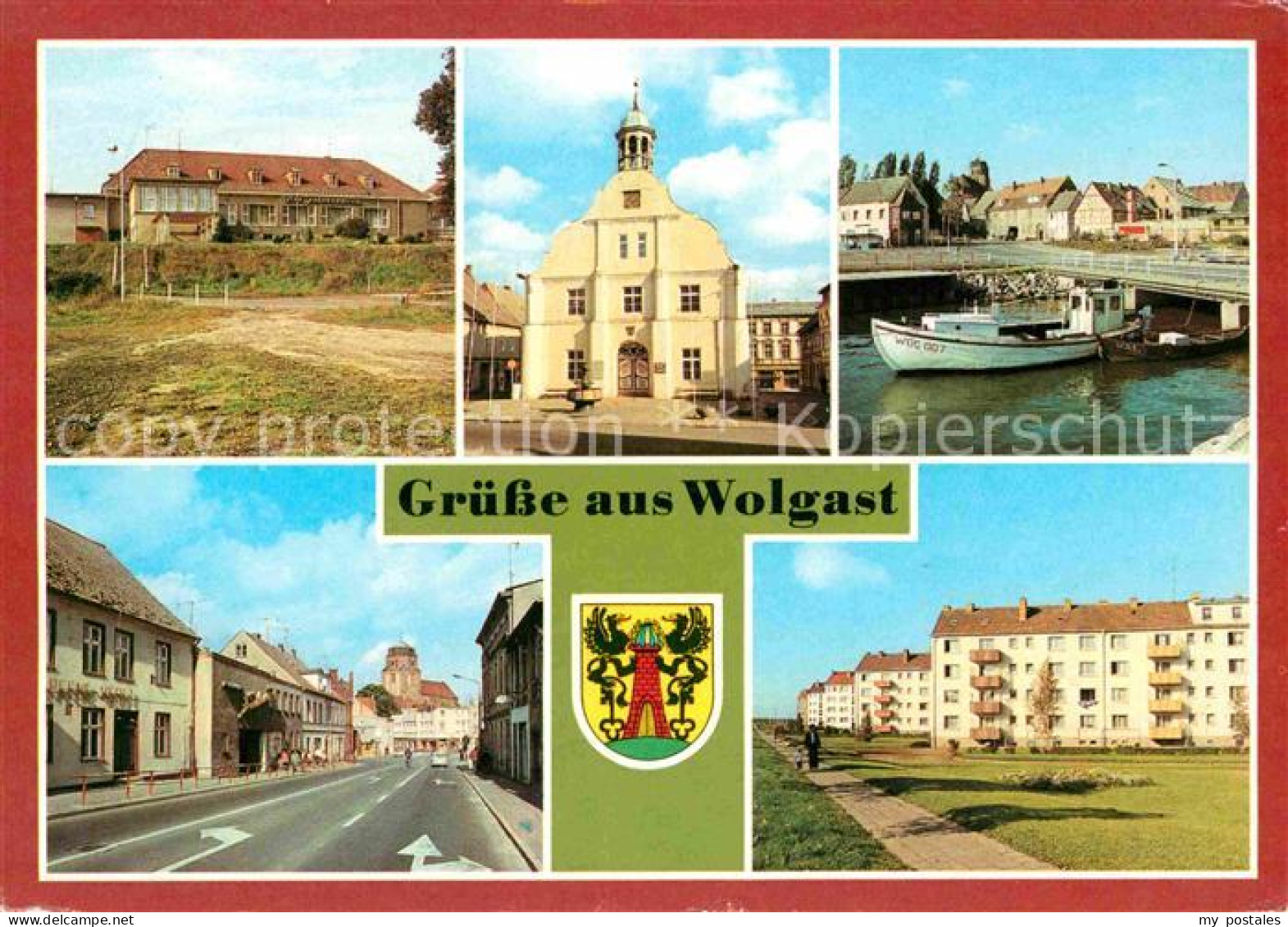 72750693 Wolgast Mecklenburg-Vorpommern HO Gaststaette Vier Jahreszeiten Rathaus - Wolgast