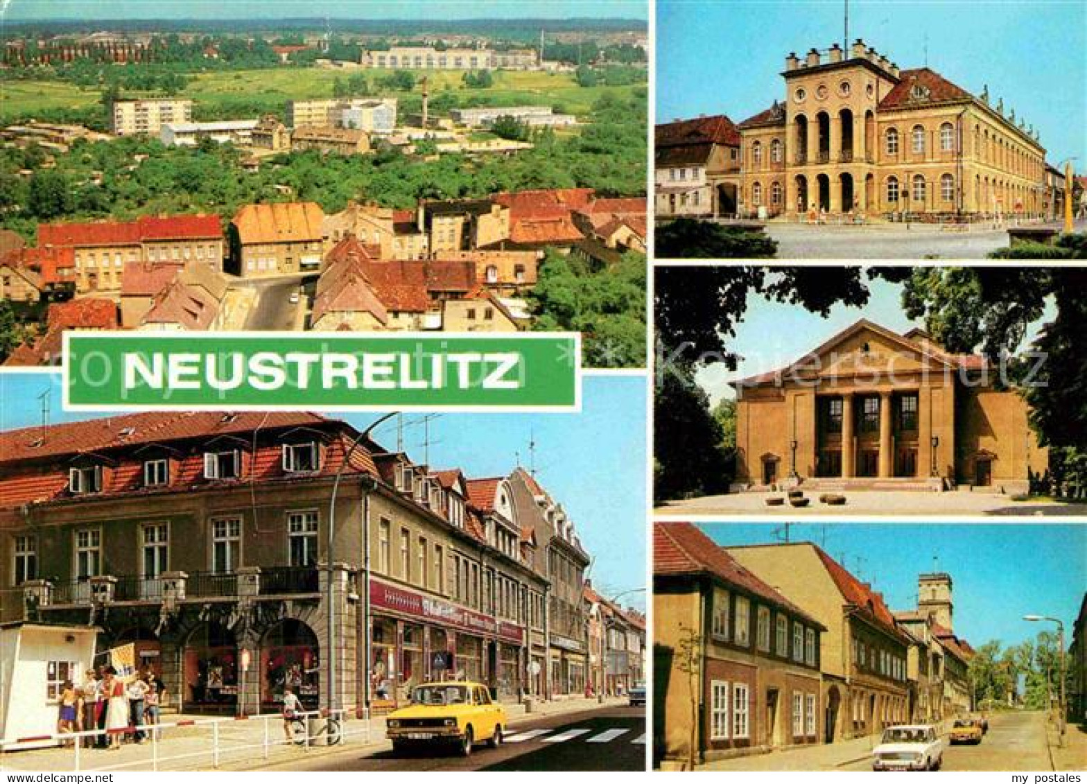 72750687 Neustrelitz Wilhelm Pieck Strasse Rathaus Friedrich Wolf Theater  Neust - Neustrelitz