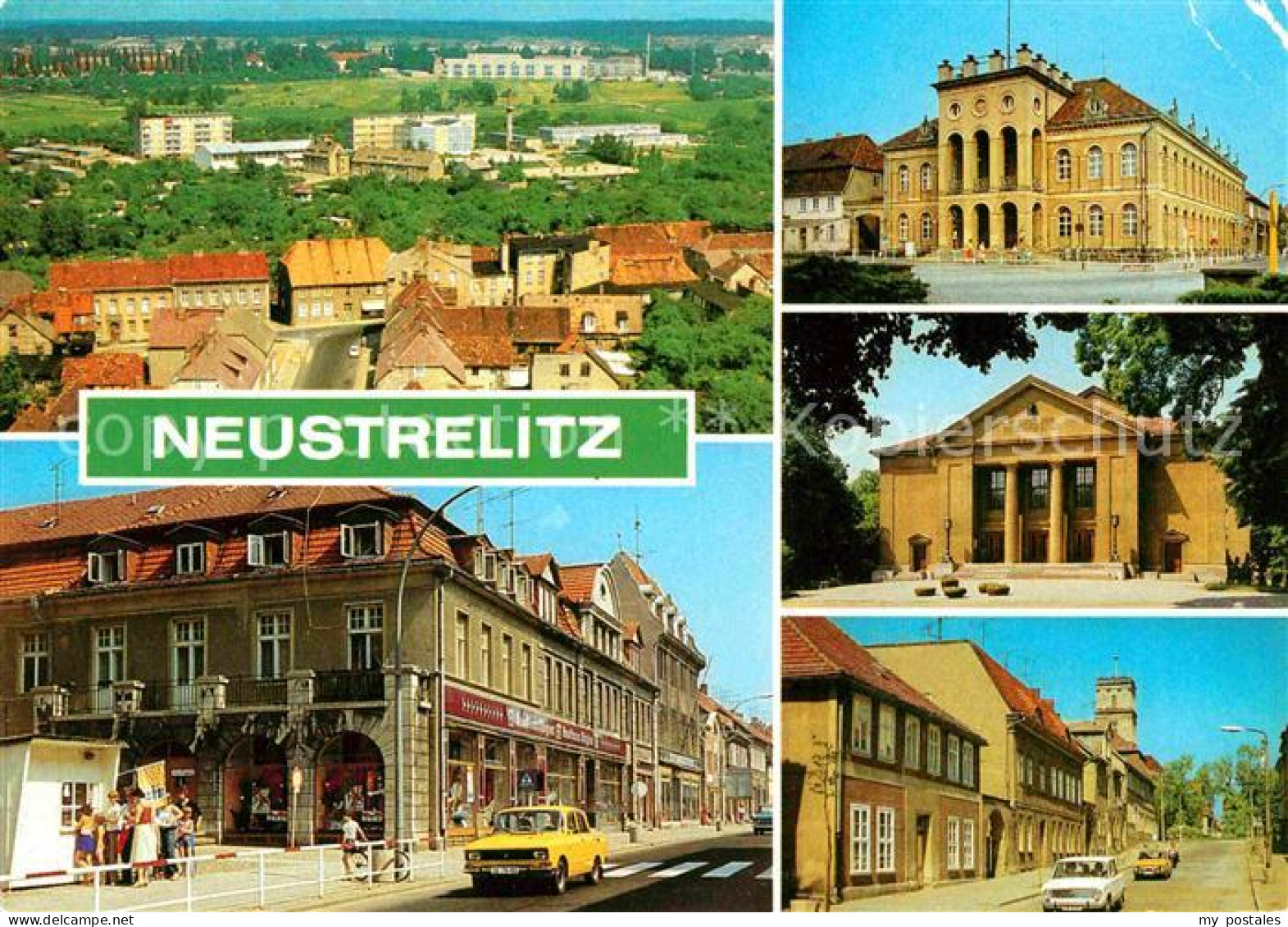 72750677 Neustrelitz Rathaus Wilhelm Pieck Strasse Friedrich Wolf Theater  Neust - Neustrelitz