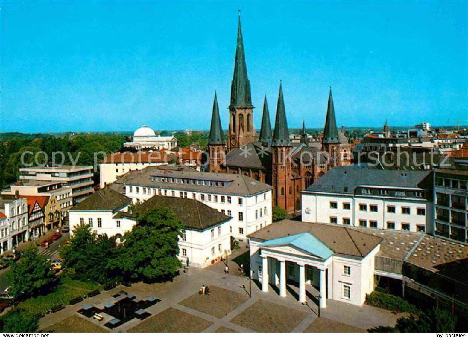 72749504 Oldenburg Niedersachsen Schlossplatz Lambertikirche Oldenburg (Oldenbur - Oldenburg