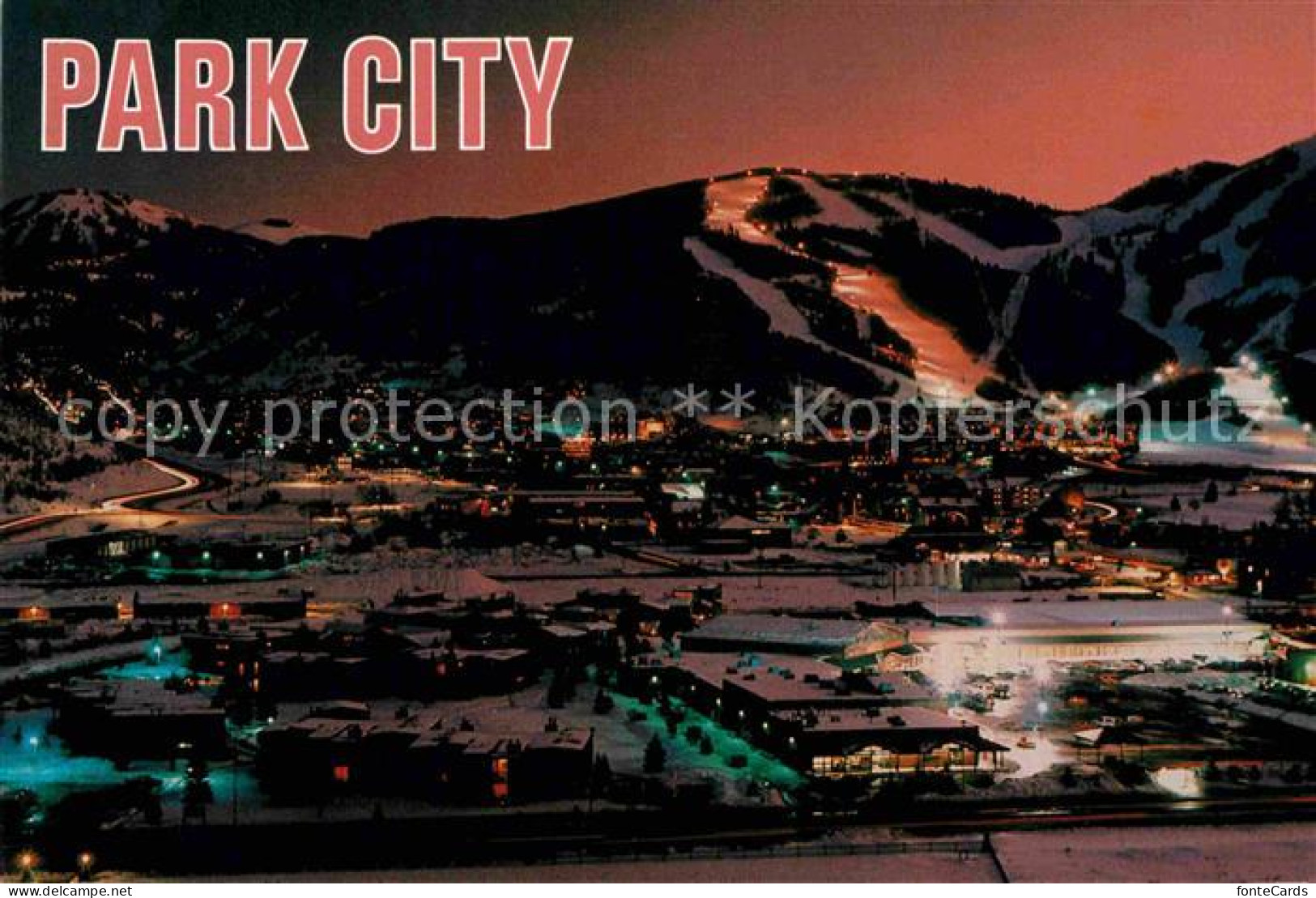 72736989 Park_City_Utah At Night - Autres & Non Classés